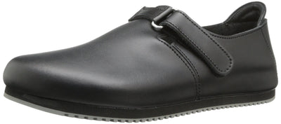 Birkenstock Professional Men's Linz Super Grip Leather Slip Resistant Work Shoe,Black,40 EU/Women's 9-9.5, Men's 7-7.5 M US