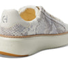 Cole Haan Women's Grandpro Topspin Sneakers, Roccia Pearly Snake Print Ivory, 9.5-B US
