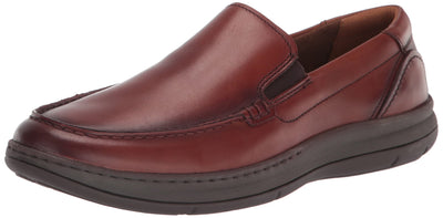Florsheim Central Moc Toe Venetian Loafer Cognac Smooth Leather 7 M (D)