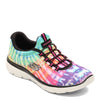 Skechers Women's Sneaker, Black Multi, 10