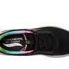 Skechers Go Walk Arch Fit - Fun Voyage Black/Hot Pink 8.5 B (M)