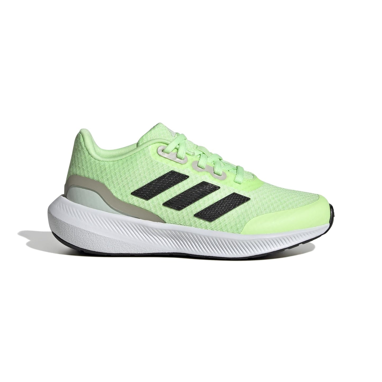 adidas Run Falcon 3.0 (Little Kid/Big Kid) Green Spark/Black/Putty Grey 5.5 Big Kid M