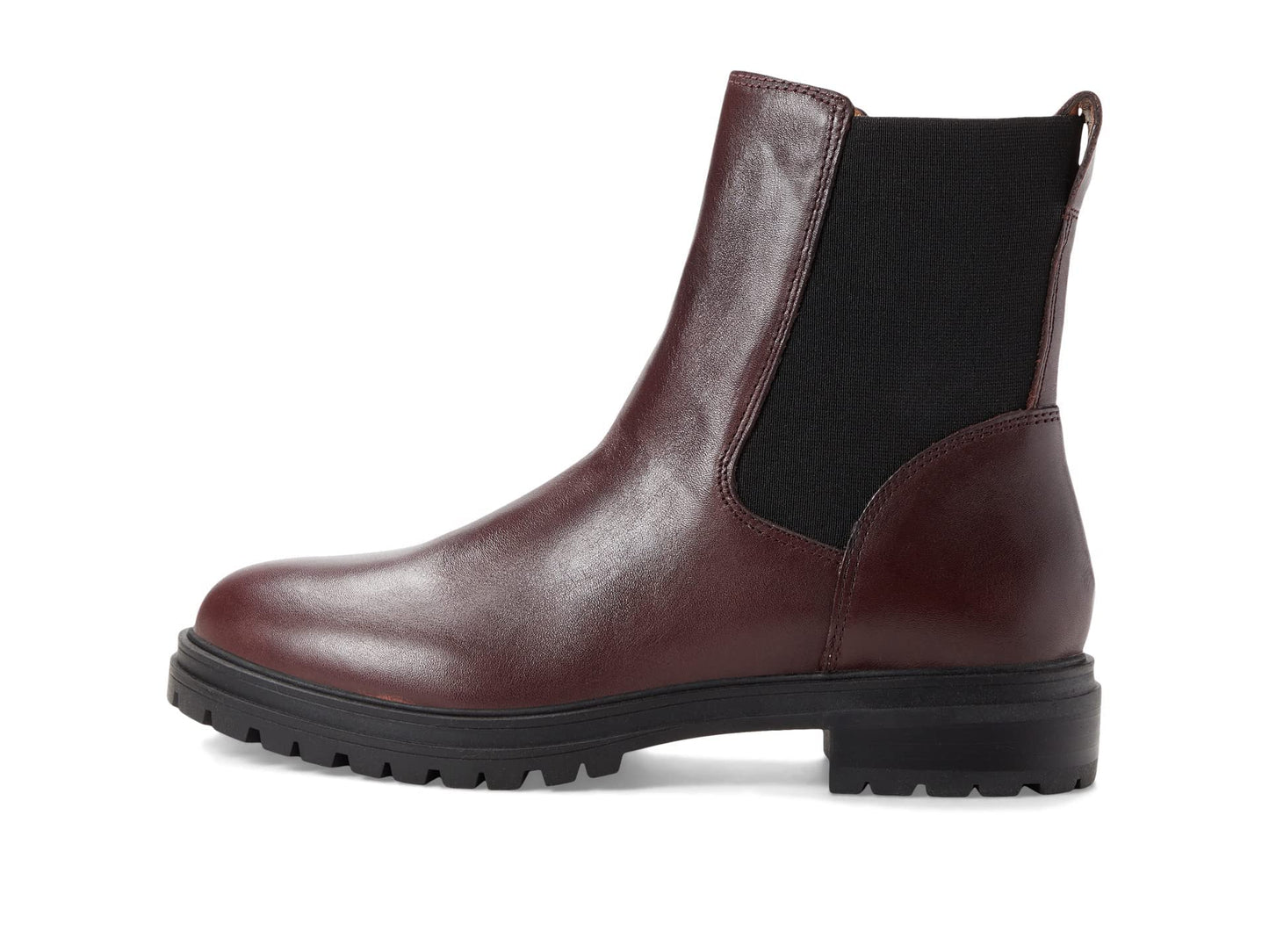Madewell The Bradley Chelsea Lugsole Boot Dark Cabernet 8 M