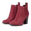 Michael Kors Evaline Heeled Bootie Mulberry 8.5 M