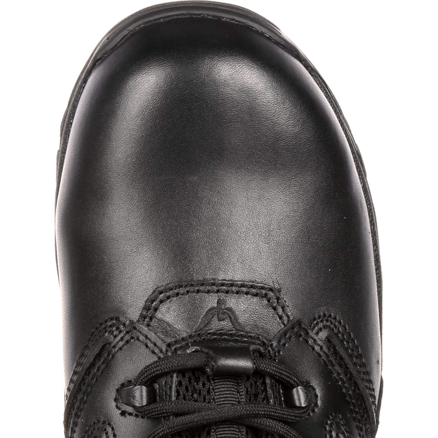 Thorogood 804-6190 Men's Deuce Series 6'' Waterproof Tactical Side-Zip Composite Safety Toe Shoe, Black - 6 W