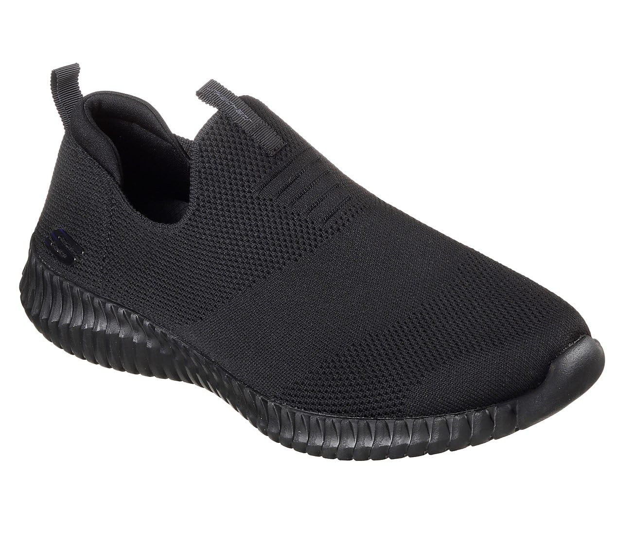 Skechers Men's Elite Flex Wasik, Black, 6.5
