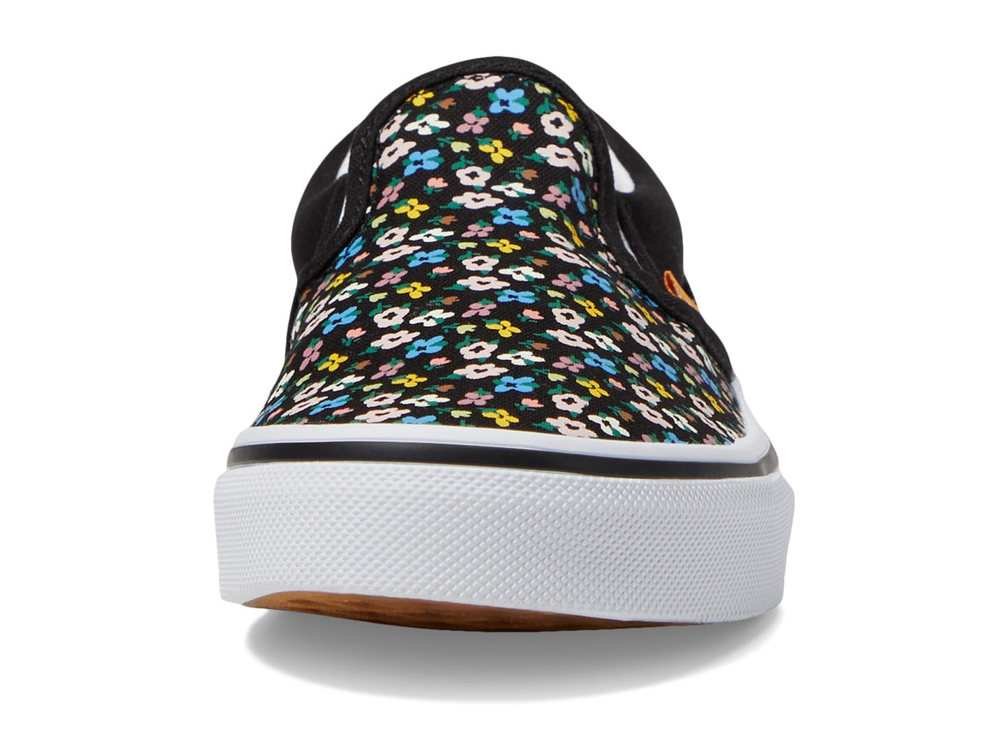 Vans Women's Kid Classic Slip-On (Little Kid), Ditsy Floral Black/Multi, 10.5 Medium