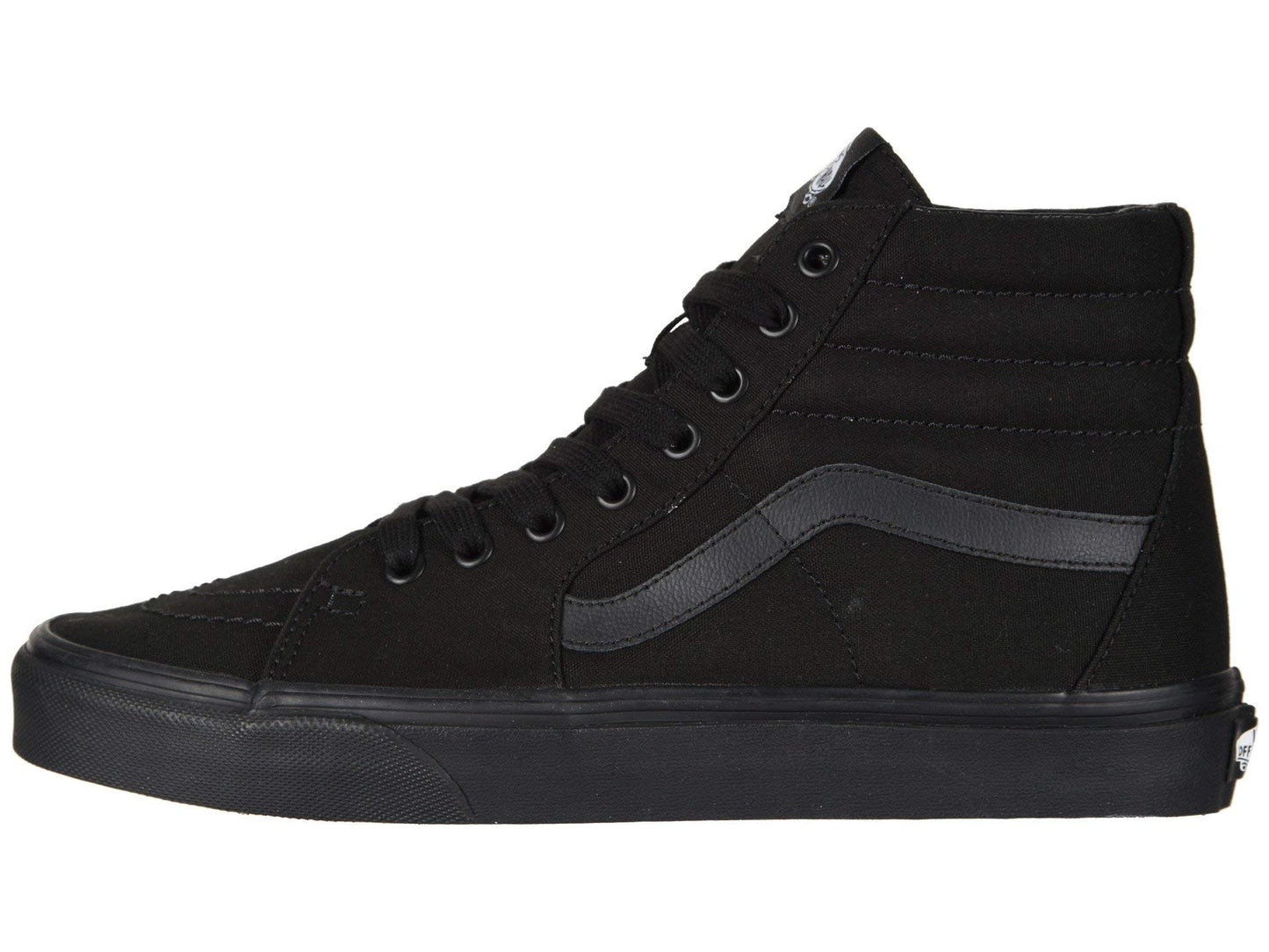 Vans SK8-HI Black-Black,Size 6.5 M US Women / 5 M US Men