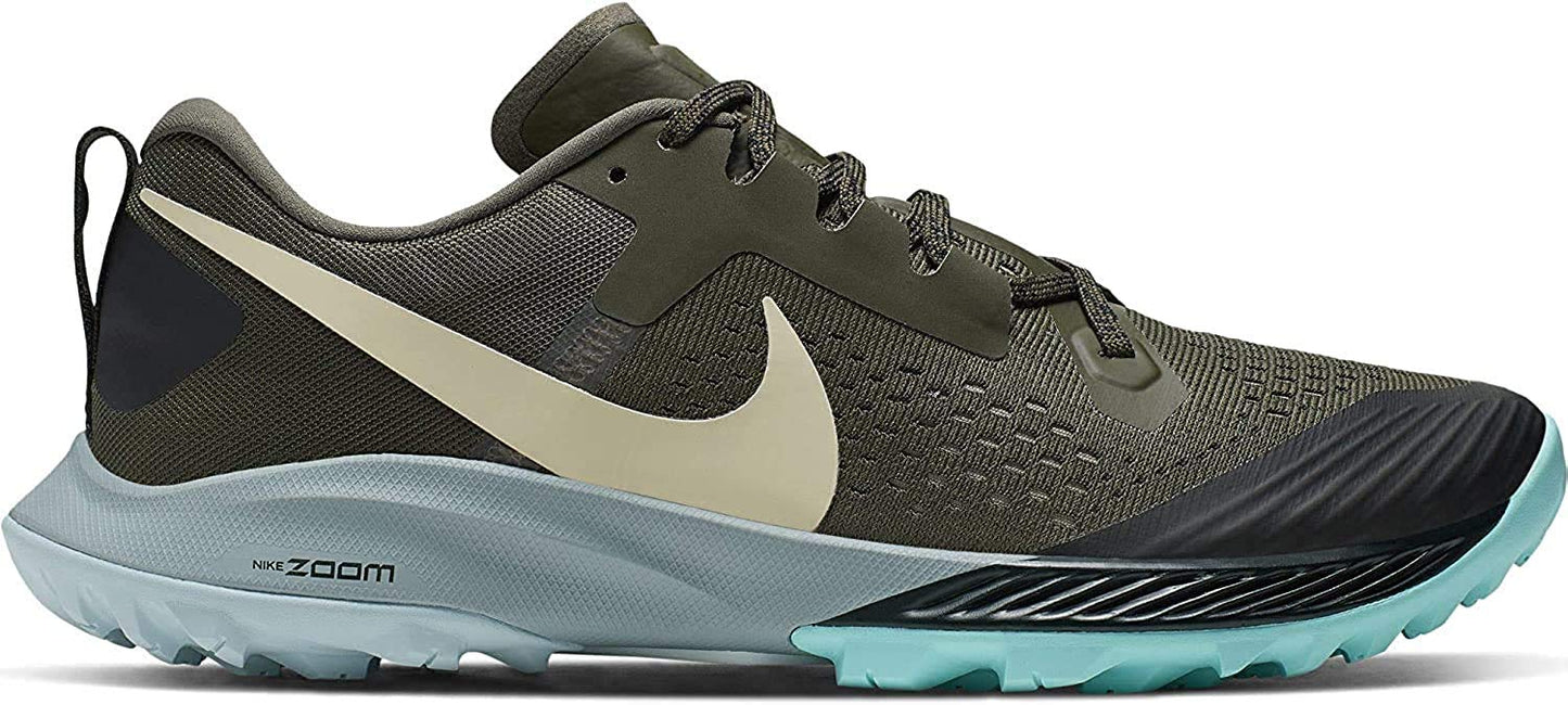 Nike Air Zoom Terra Kiger 5 Men's Running Shoe Cargo Khaki/Team Gold-Black-Jade Stone 11.0