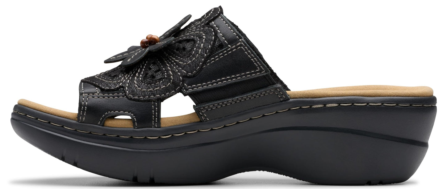 Clarks Women Merliah 2 Belle Black Combi Leather 5.5 Medium