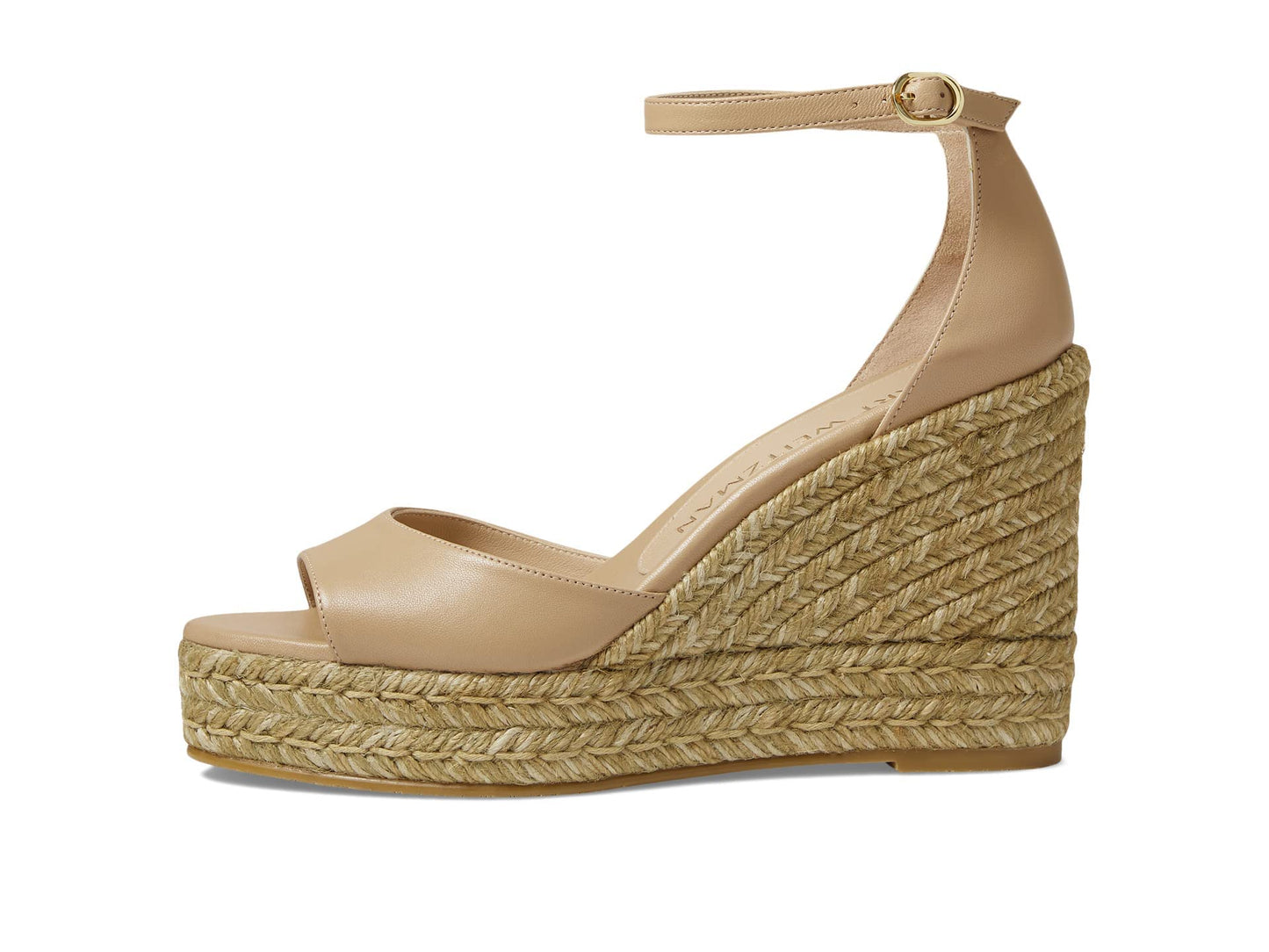 Stuart Weitzman Nudistcurve Espadrille Wedge Adobe 1 6 B