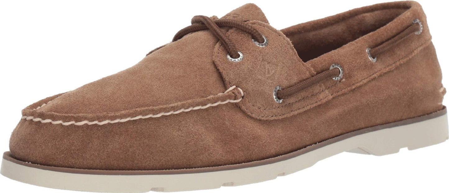 Sperry Men's, Leeward Boat Shoe TAN Suede 8.5 M
