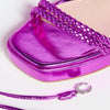 SCHUTZ Women's Lunah Plat Sandals, Bright Violet, Purple, 9 Medium US
