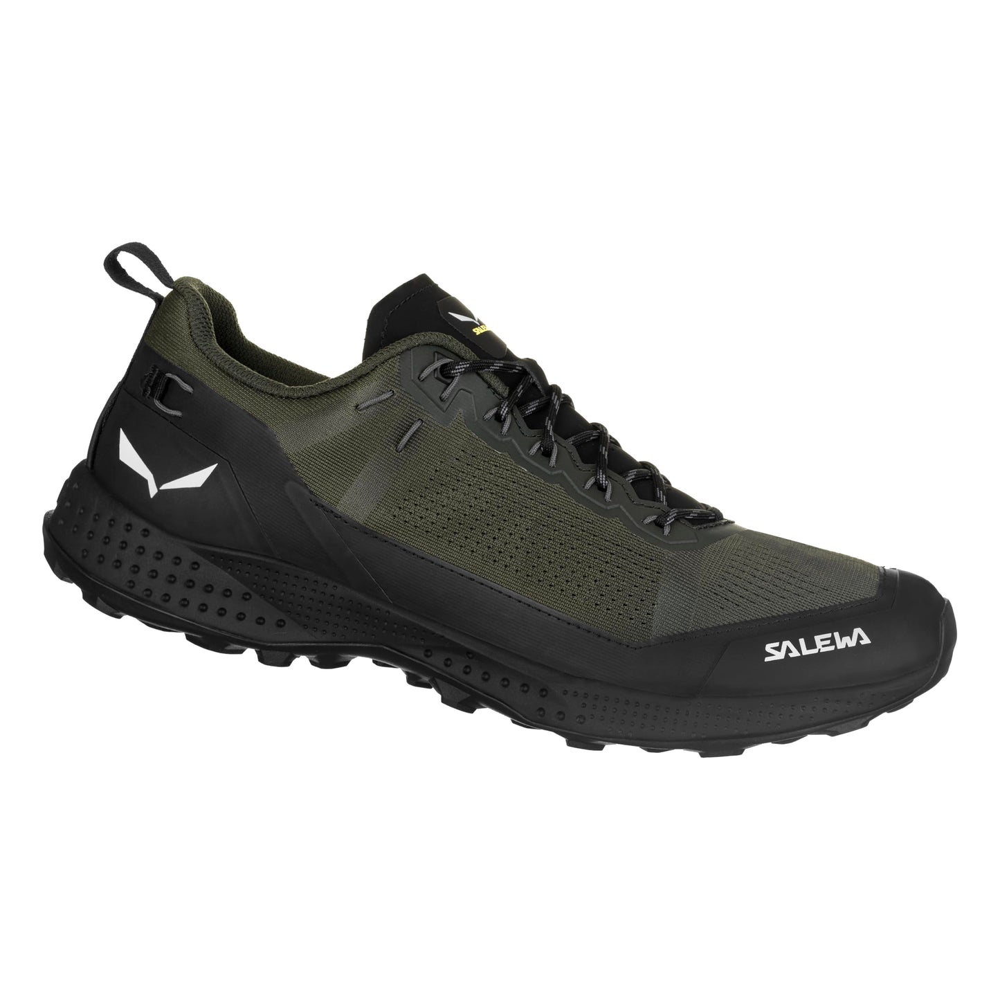 Salewa Men's Pedroc Air Lightweight Breathable Trekking & Hiking Shoe - Dark Olive/Black - 11