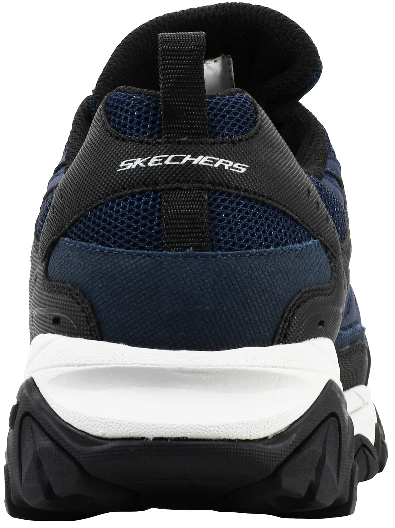 Skechers Men's Afterburn Wonted Memory Fit Slip-On Trainer, Navy, 14 XW US