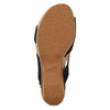 Dansko Women's Tamia Black Wedge Sandal 6.5-7 M US