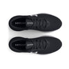 Under Armour Women's Charged Escape 4 Running Shoe, (002) Black/Black/White, 9