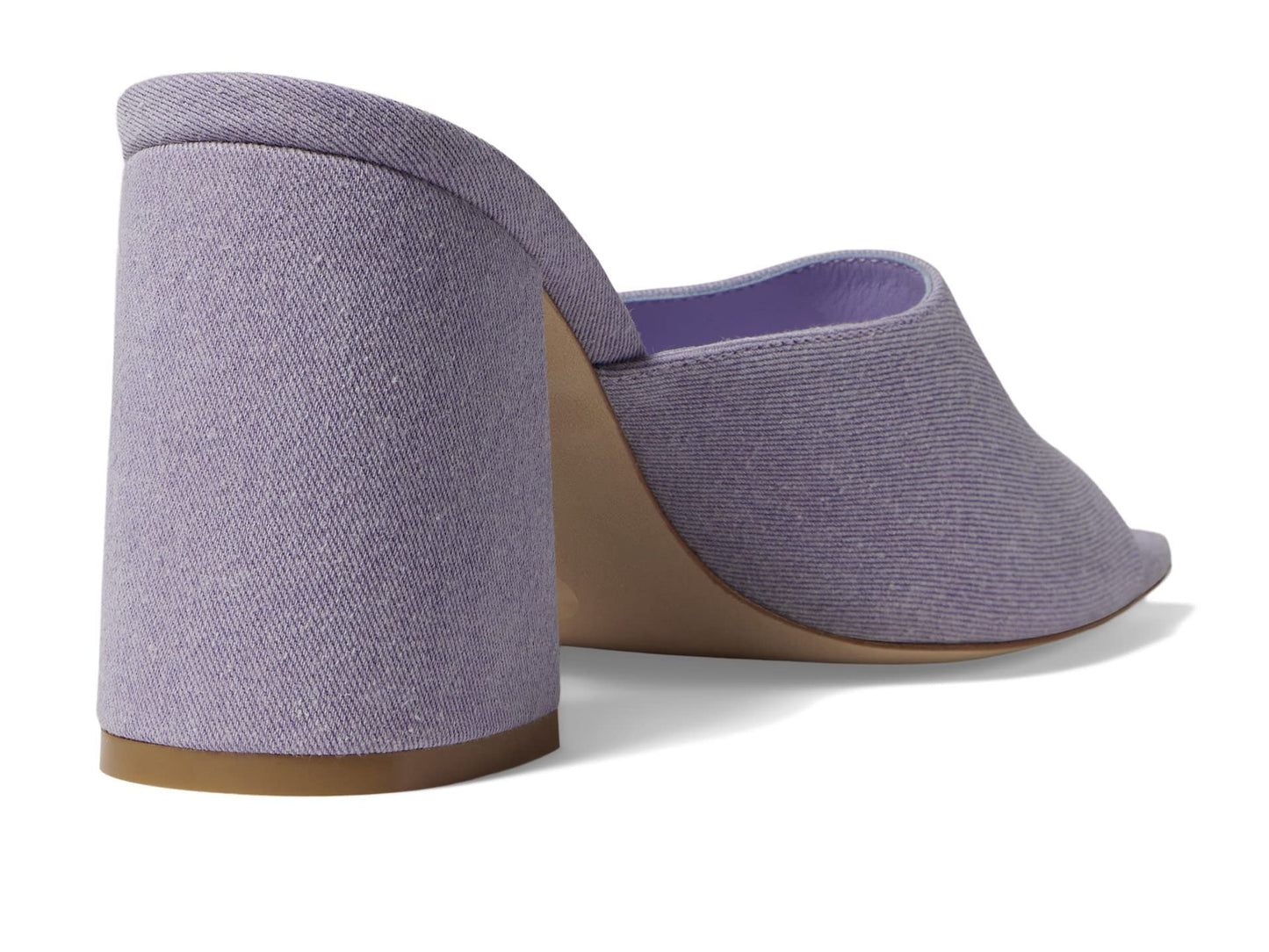 Stuart Weitzman Tia 85 Flareblock Slide Aster 7 B