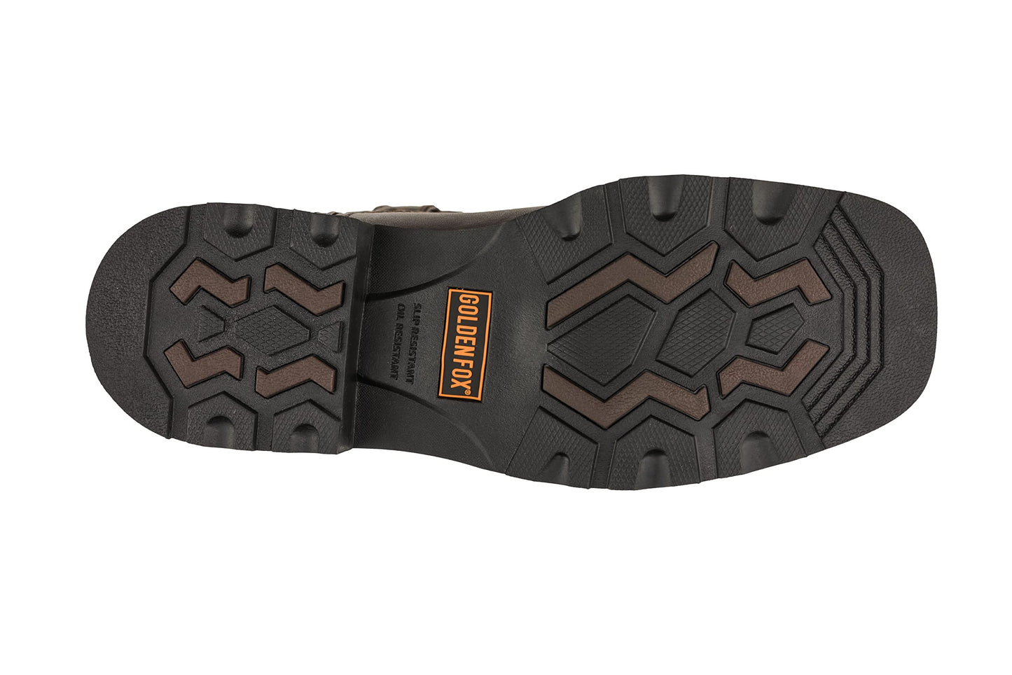 Golden Fox 11" Waterproof Square Toe Composite Toe Pull-On Western Work Boot Lightweight Outsole Industrial (11 D)