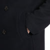 Ben Sherman Men's Boris Classic Double Breasted Peacoat Jacket, Navy, XX-Large