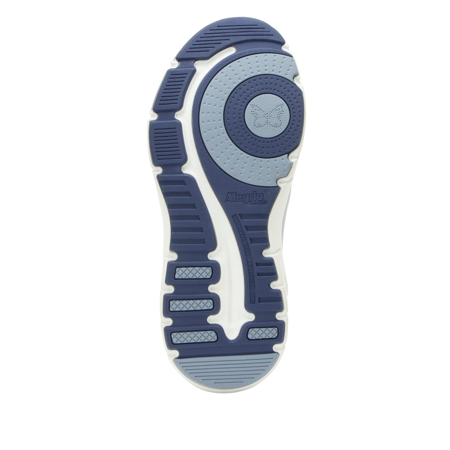 Alegria Rok N Roll Women Shift Lead Dusty Blue Athletic Walking Shoe 5-5.5 M US