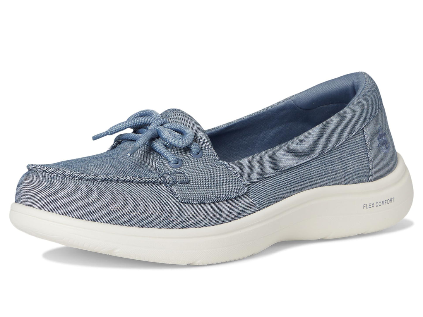 Skechers, Womens, On-The-Go Flex Radiant - Rivera, Blue, 6, B - Medium