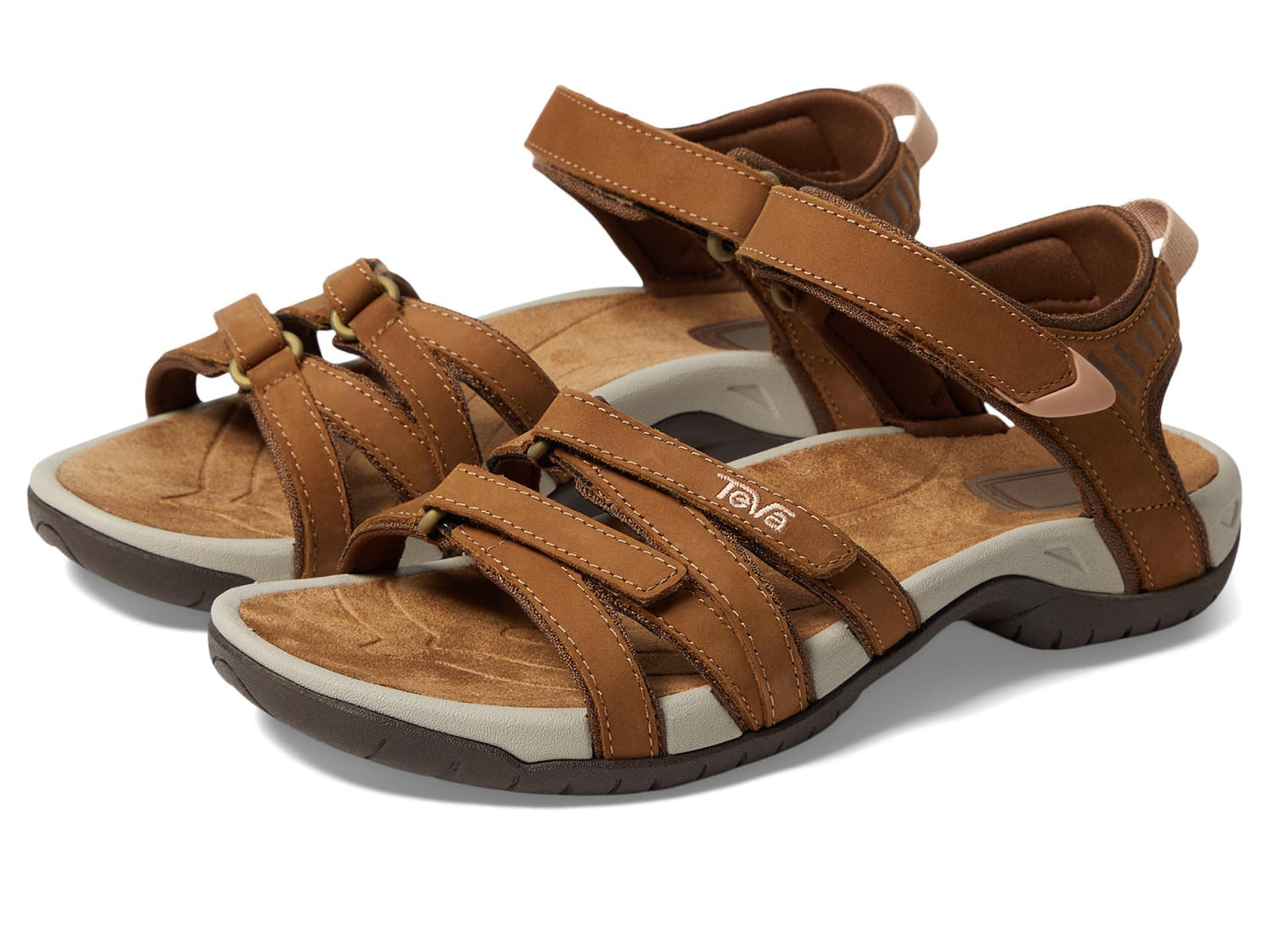 Teva Tirra Leather Honey Brown 7.5 B (M)