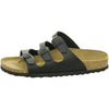 Birkenstock Women's Florida Open Back Slippers, Black Schwarz, 41