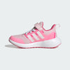 adidas Girl's Fortarun 2.0 Elastic Lace (Little Kid/Big Kid) Clear Pink/Footwear White/Bliss Pink 3 Little Kid M