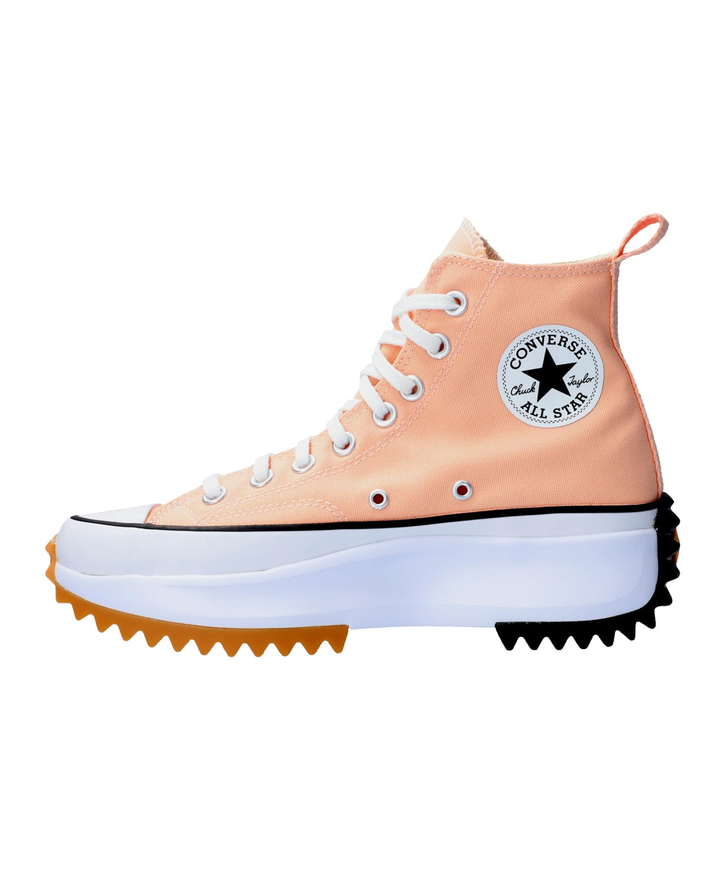 Converse Unisex Run Star Hike Sneakers (Cheeky Coral/White/White, 8.5 M / 10 W)