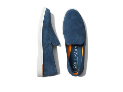Cole Haan Grand Ambition Slip-On Loafer Moonlit Ocean Suede 13 D (M)