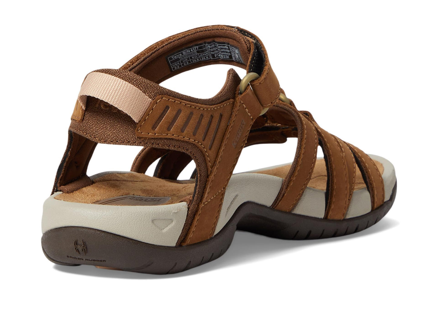 Teva Tirra Leather Honey Brown 7.5 B (M)