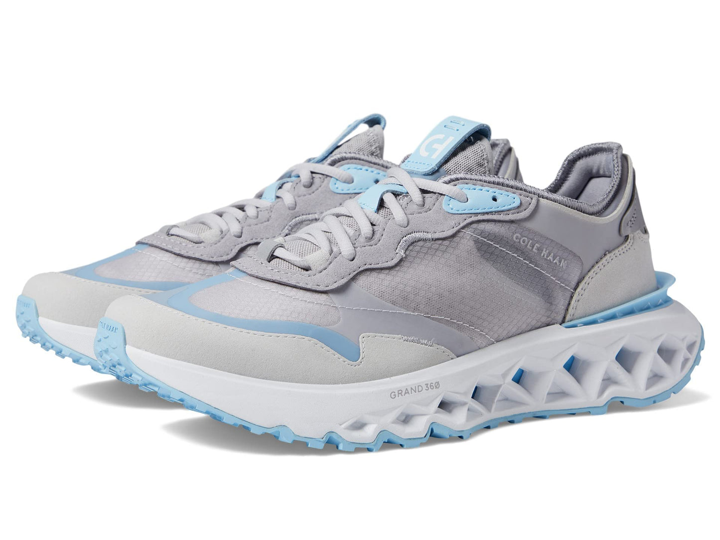 Cole Haan 5.Zerogrand Runner Micro Chip/Blue Bell/Optic White 7 B (M)