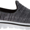 Skechers Performance Women's Go Walk 2 Hypo Walking Shoe,Black/White,6.5 M US