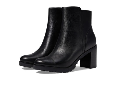 Cole Haan Foster Inside Zip Bootie 80 mm Black Leather 6.5 B (M)