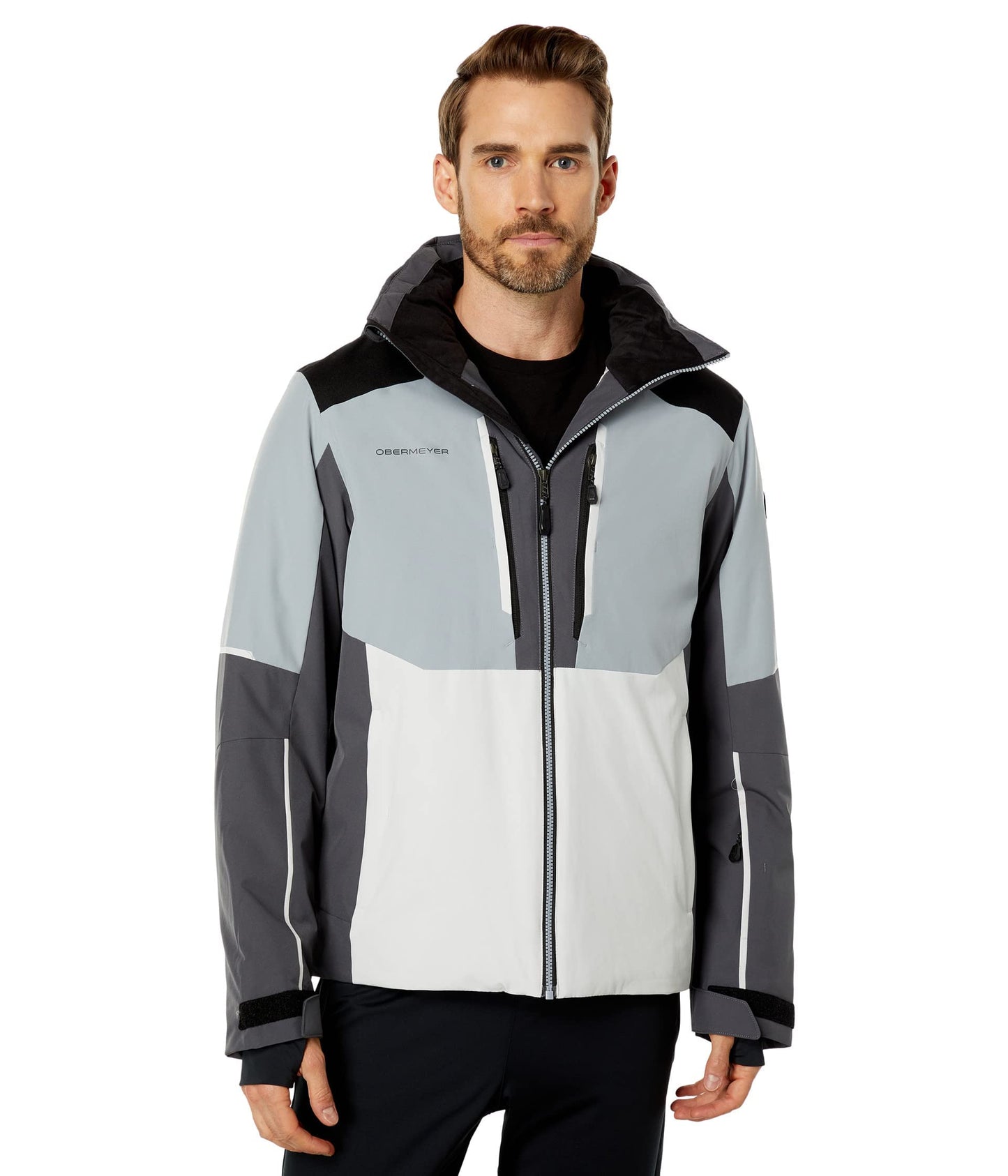 Obermeyer Big & Tall Foundation Jacket Coal LG Tall