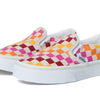 Vans Kids Unisex Classic Slip-on (Little Kid), Retro Rainbow Checkerboard, 12 Medium