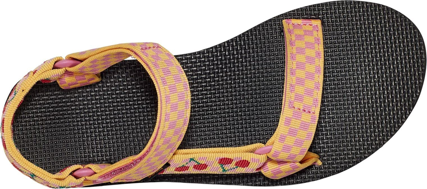 Teva Women's Flatform Universal Sandal, Picnic Cherries Rosebloom, 7
