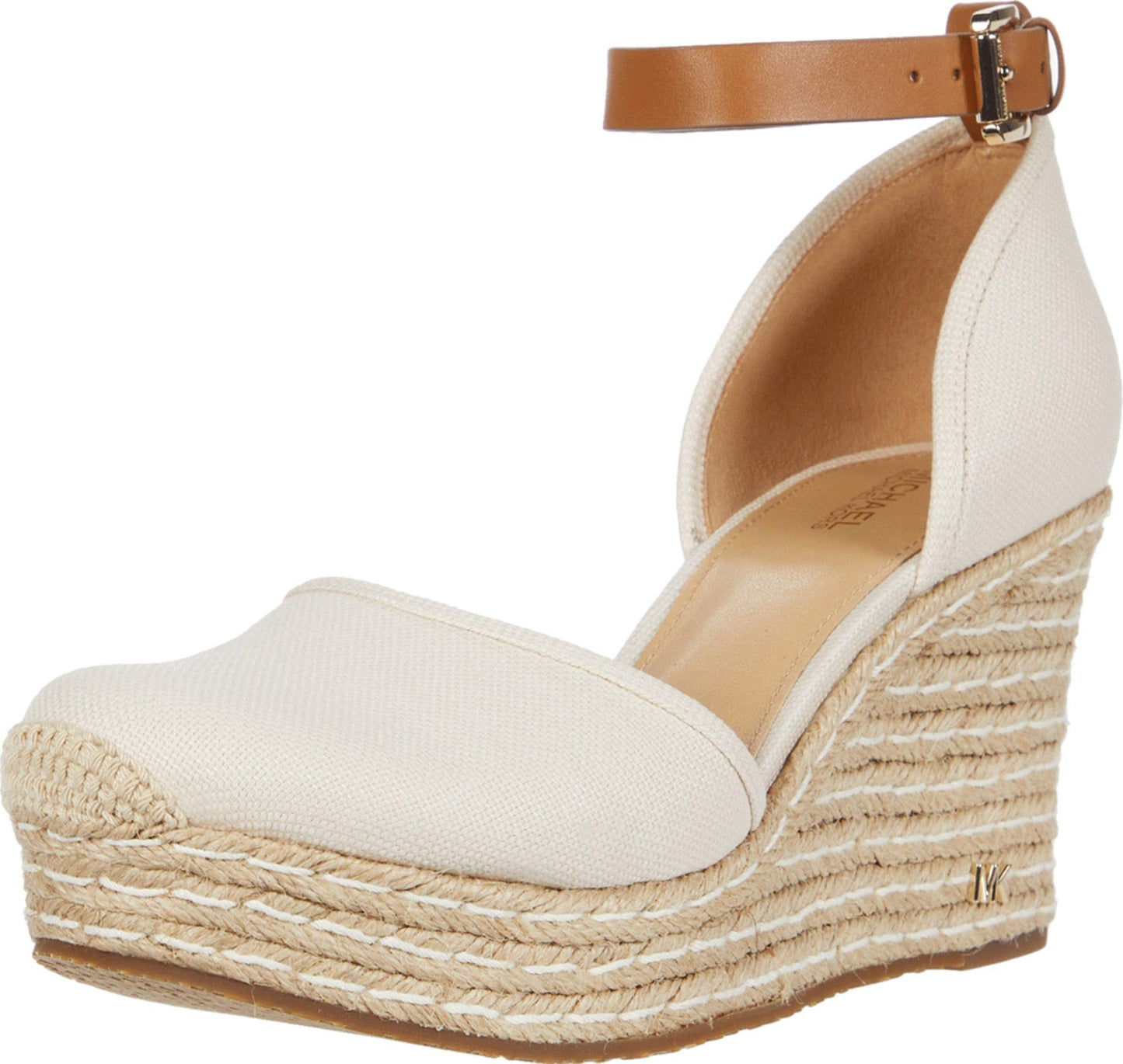 Michael Kors Kendrick Wedge Light Cream 9.5 M