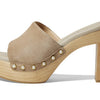 Stuart Weitzman Pearl Clog 85 Sandal Latte 10 B