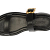 Schutz Women's Wavy Flatform Black 5.5 Medium