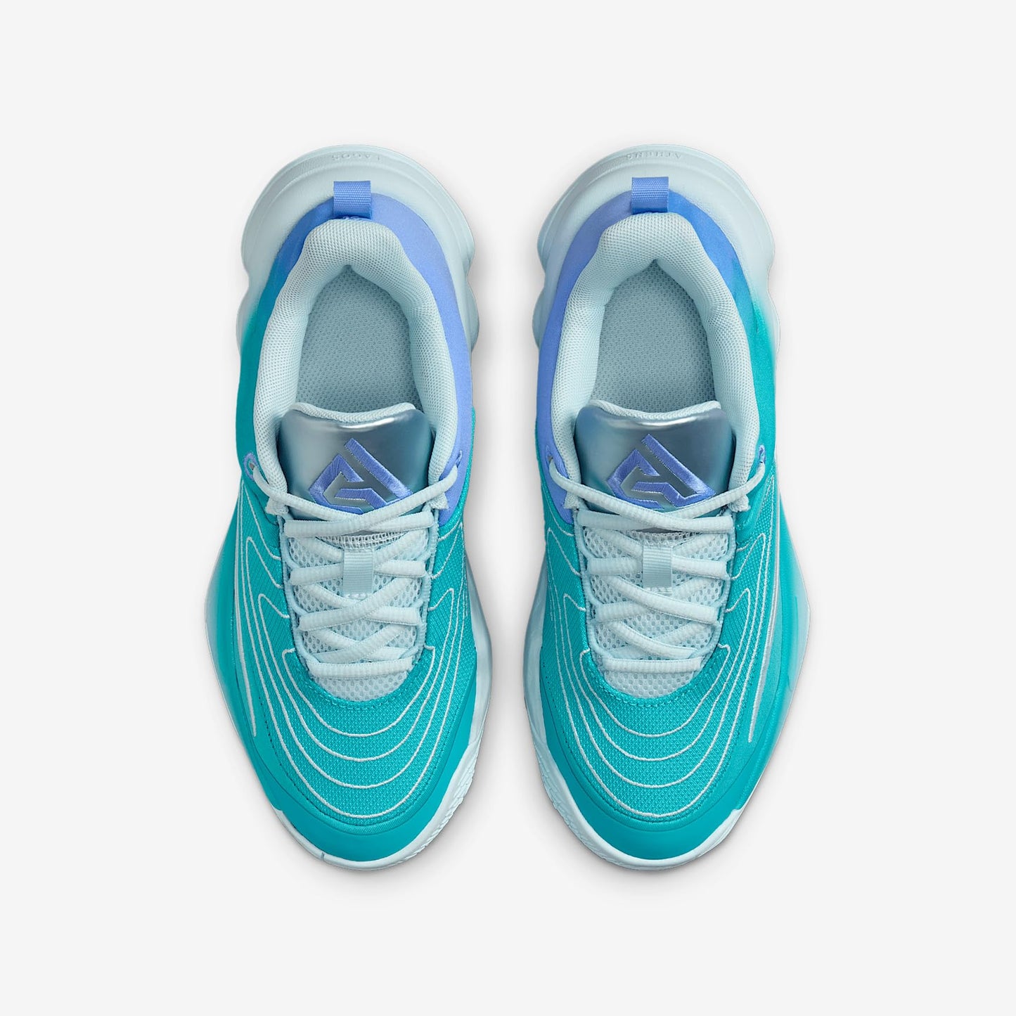 Giannis Immortality 4 Big Kids' Basketball Shoes (FZ6734-300, Dusty Cactus/Royal Pulse/Green Frost/White) Size 5.5