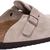 Taupe Suede Boston Clog by Birkenstock