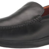 Florsheim Montigo Moc Toe Venetian Loafer Black Smooth Leather/Black Sole 8.5 M (D)