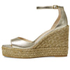 Stuart Weitzman Nudistcurve Espadrille Wedge Platino 1 10 B