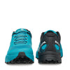SCARPA Men's Spin Ultra Trail Shoes for Hiking and Trail Running - Azure/Black - 9-9.5