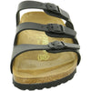 Birkenstock Women's Florida Open Back Slippers, Black Schwarz, 41