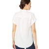 Lauren Ralph Lauren Linen Dolman-Sleeve Shirt White MD