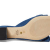 Stuart Weitzman Loveknot 50 Block Slide Indigo 8 B