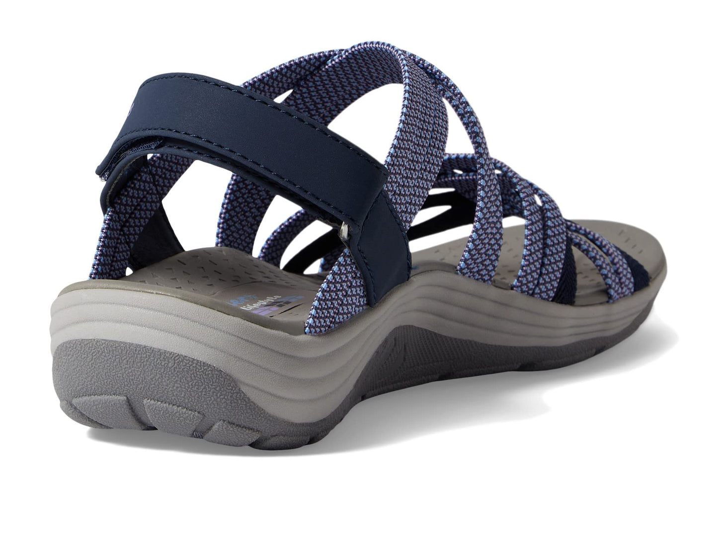 Skechers USA Reggae Cup-Smitten By You Women's Sandal, 6 B(M) US, Navy-Blue